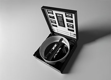 >XIX Rotating Acrylic Presentation Packaging